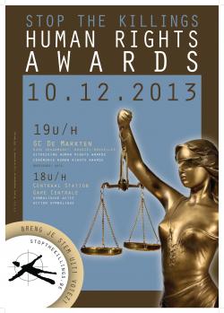 Affiche Human Rights Awards